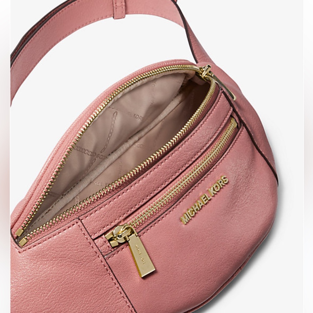 Michael Kors olive belt bag